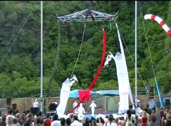 The scientists of the circus show 