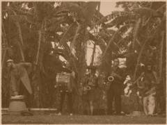The Parade of Cirque Lontan � la Rivi�re Saint Louis