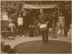 Mr Loyal and his drum